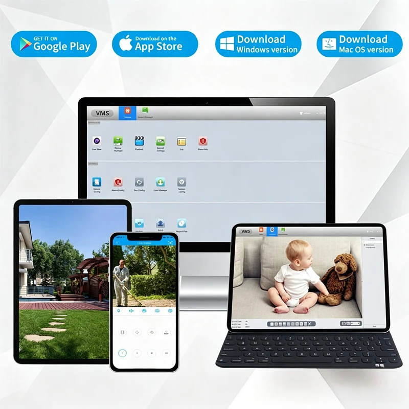 Psennikow Tuya NVR H.265 4CH Smart PoE 8MP Security IP Camera Video Surveillance CCTV System Remote Viewing Network Recorder 6