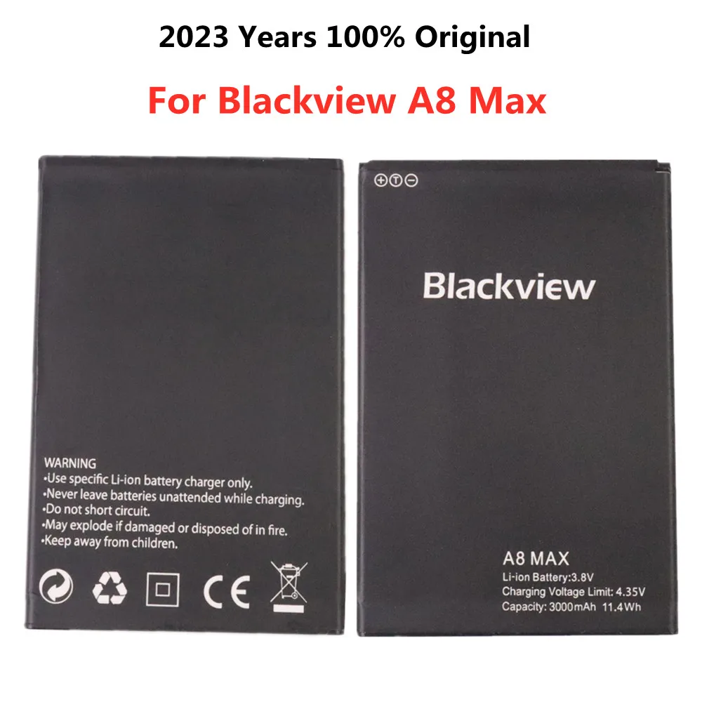 

2023 100% оригинальный A8 Max Сменный аккумулятор для Blackview A8 Max A 8 Max мобильный телефон высококачественный аккумулятор для смартфона 3000 мАч