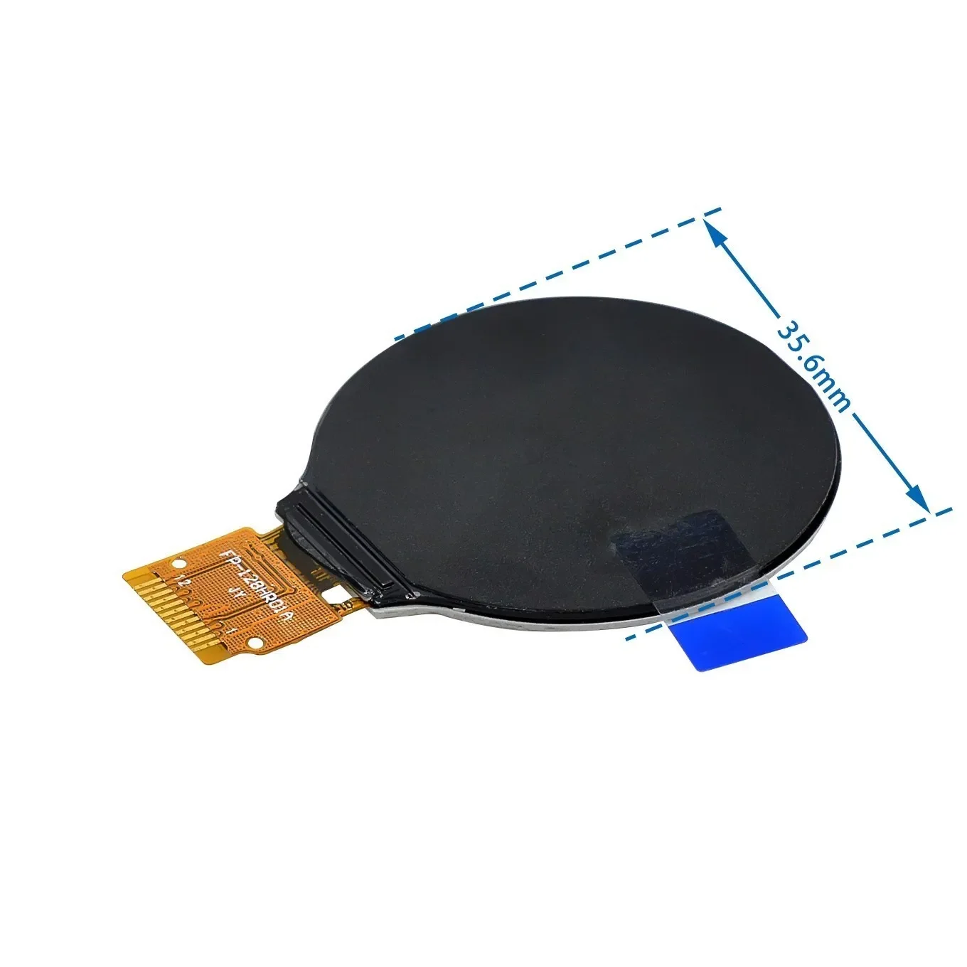 1.28 Inch Round TFT LCD Display Module: RGB 240×240, GC9A01 Driver, 4 ...