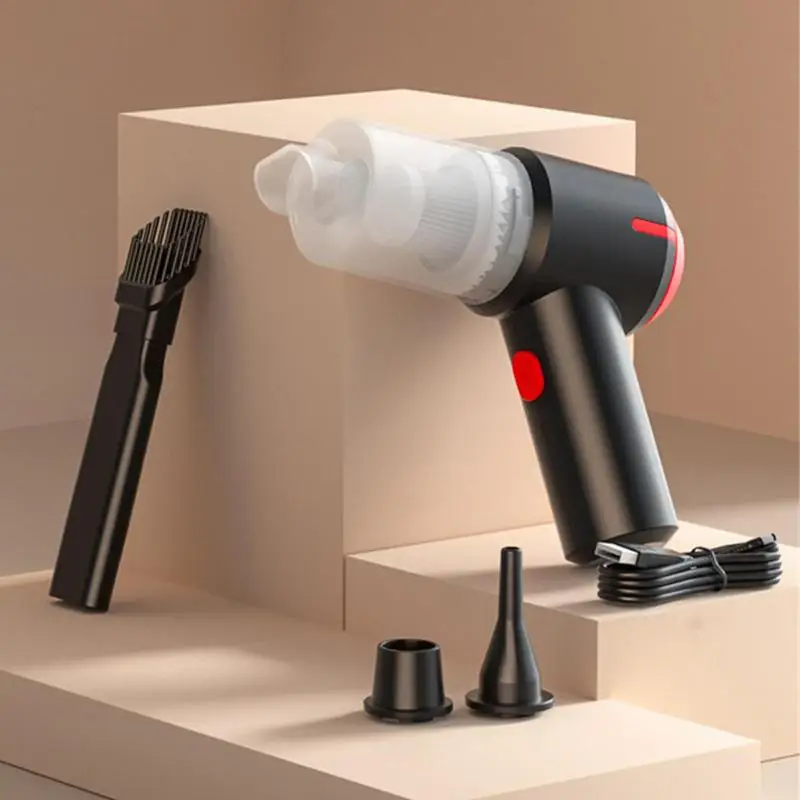 Беспроводной автомобильный пылесос 120 Вт ручной мощный автомобильный пылесос 7000 ПА USB съемный ручной беспроводной пылесос для автомобиля дома