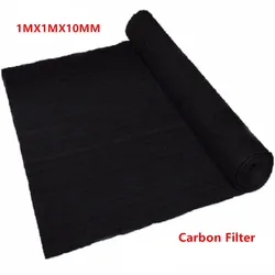 High-Performance Black Activated Carbon Air Purifier Filter Fabric (10MM)