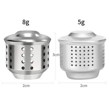 Stainless Steel Moka Pot Anti-spray Cap Stovetop Espresso Coffee Maker Accessories Anti-Splash Valve Cover Coffee Accessories 1