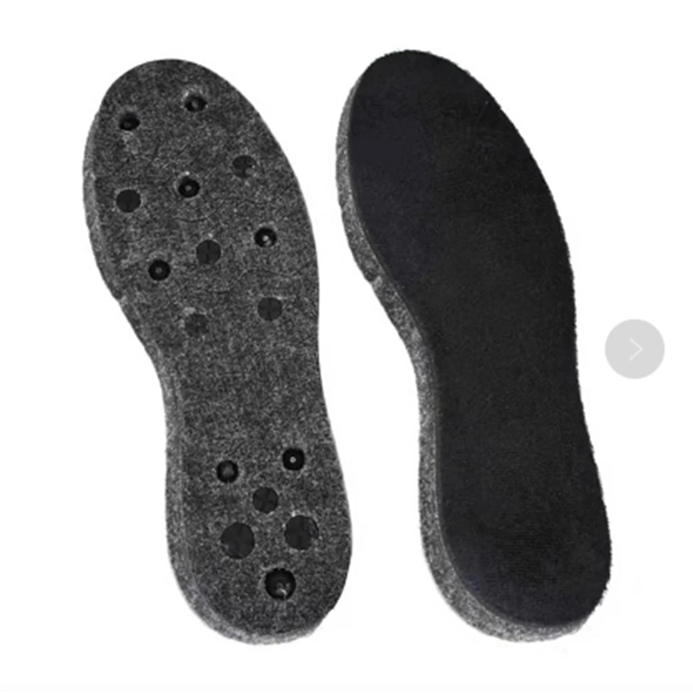 Shoe Men Boot Rock Felt Sole With Nails Removable Sole Felt Spike Bottom Quality for Rocking Shoes Fishing Waders Size 39-45