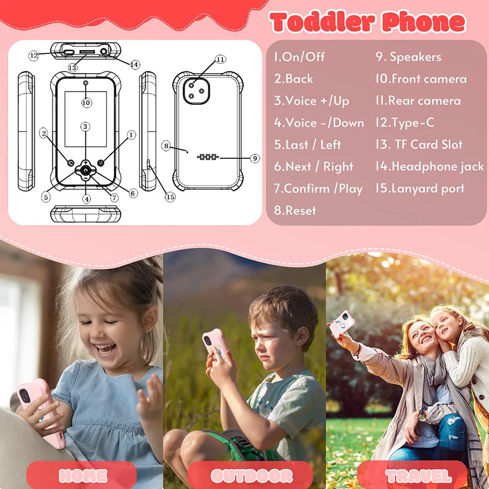 Рисунок 6 - Детский телефон с камерой для мальчиков