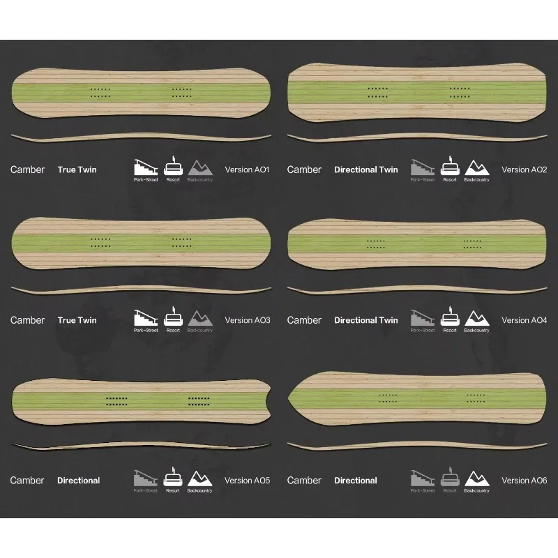 Custom Carbon Fiber Snowboard 4
