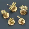 Brass Perforation-free Nail Free Hook Coat Hook Behind The Entrance Door European Creative Wall Hanging Wall Decoration Hook 1