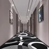 Nordic Geometric Style Long Corridor Carpet Luxury Hallway Area Rugs Non-slip Stair Floor Mat Aisle Carpet Runner Customizable 1
