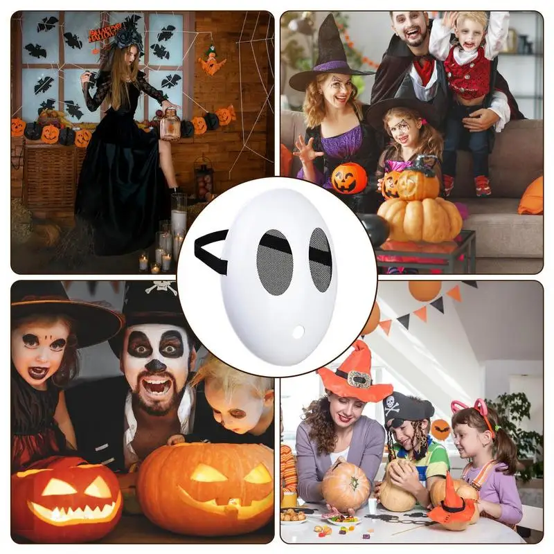 2 Stück Shy Guy Masken - Lustige Halloween Masken Für Kinder Cosplay Party Kostüm
