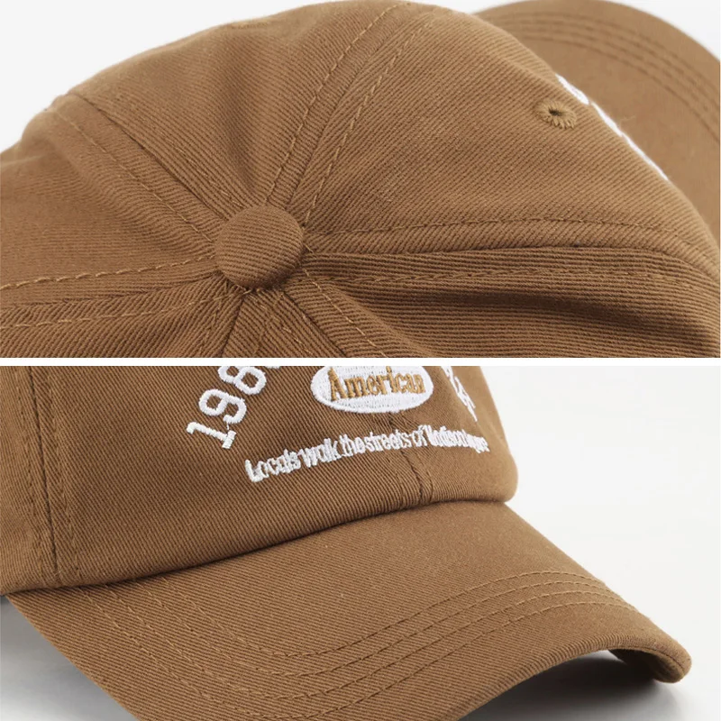 Embroidery 1989 New York Baseball Hats Washed Cotton Cap For Men Women Adjustable Snapback Caps Baseball Cap Letter Dad Hat Hot