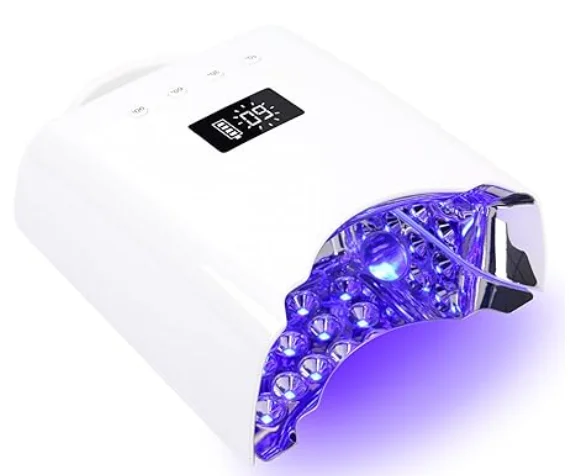 78W 충전식 썬 UV LED 네일 램프, 젤 네일 폴리쉬 경화용 인기 건조기, 전기 전원 공급 플라스틱 EU 네일 아트용