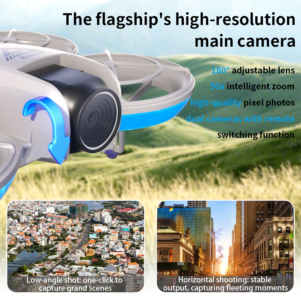 รูปสินค้า โดรน 8K กล้องคู่ WiFi ควบคุมระยะไกล