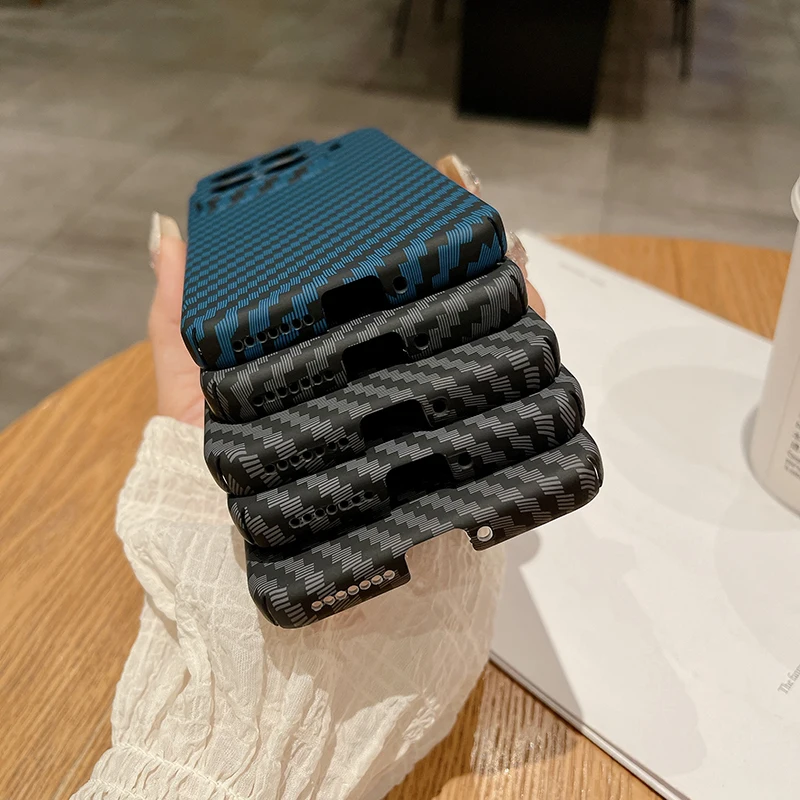 Carbon Fibre Slim Protective Back Cover Case