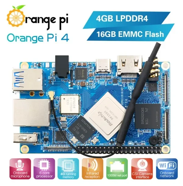    4 4GB DDR4 + 16G EMMC Ĩ RK3399, 3.5mm  Ʈ  ũ , Ÿ  