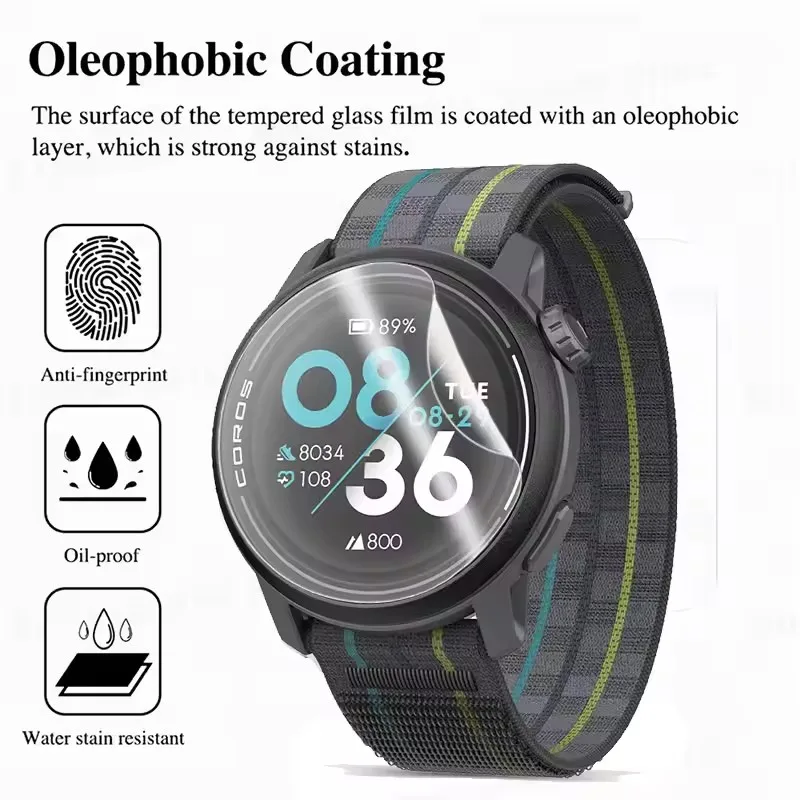 HD Anti-Scratch Hydrogel Screen Protector for Smartwatches - Premium Watch Cover Accessories