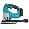 Brushless Cordless Jig Saw with 6 Variable Speed 4-Position Orbital Setting Electric Jigsaw fit Makita 18v Battery(No Battery) 1
