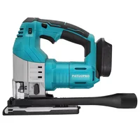 Brushless Cordless Jig Saw with 6 Variable Speed 4-Position Orbital Setting Electric Jigsaw fit Makita 18v Battery(No Battery) 1