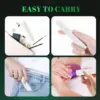 UV LED Nail Lamp Mini UV Nail Lamp for Manicure Portable Nail Dryer Stand Lamp Professional Ultraviolet Mini Nails Drying Light 3