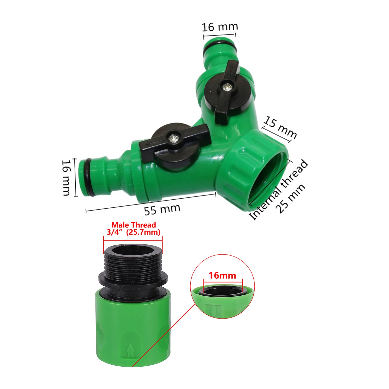 Valve-Quick joint