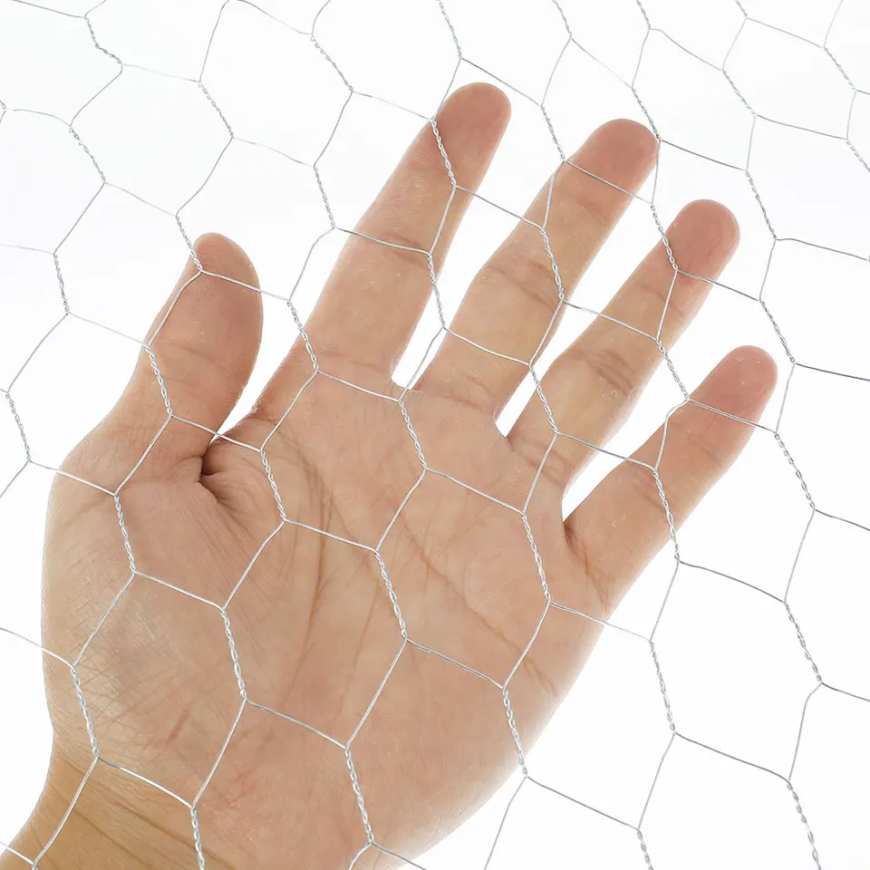 Darice Galvanized Metal Chicken Wire Net 1pc Silver Perfect Craft...