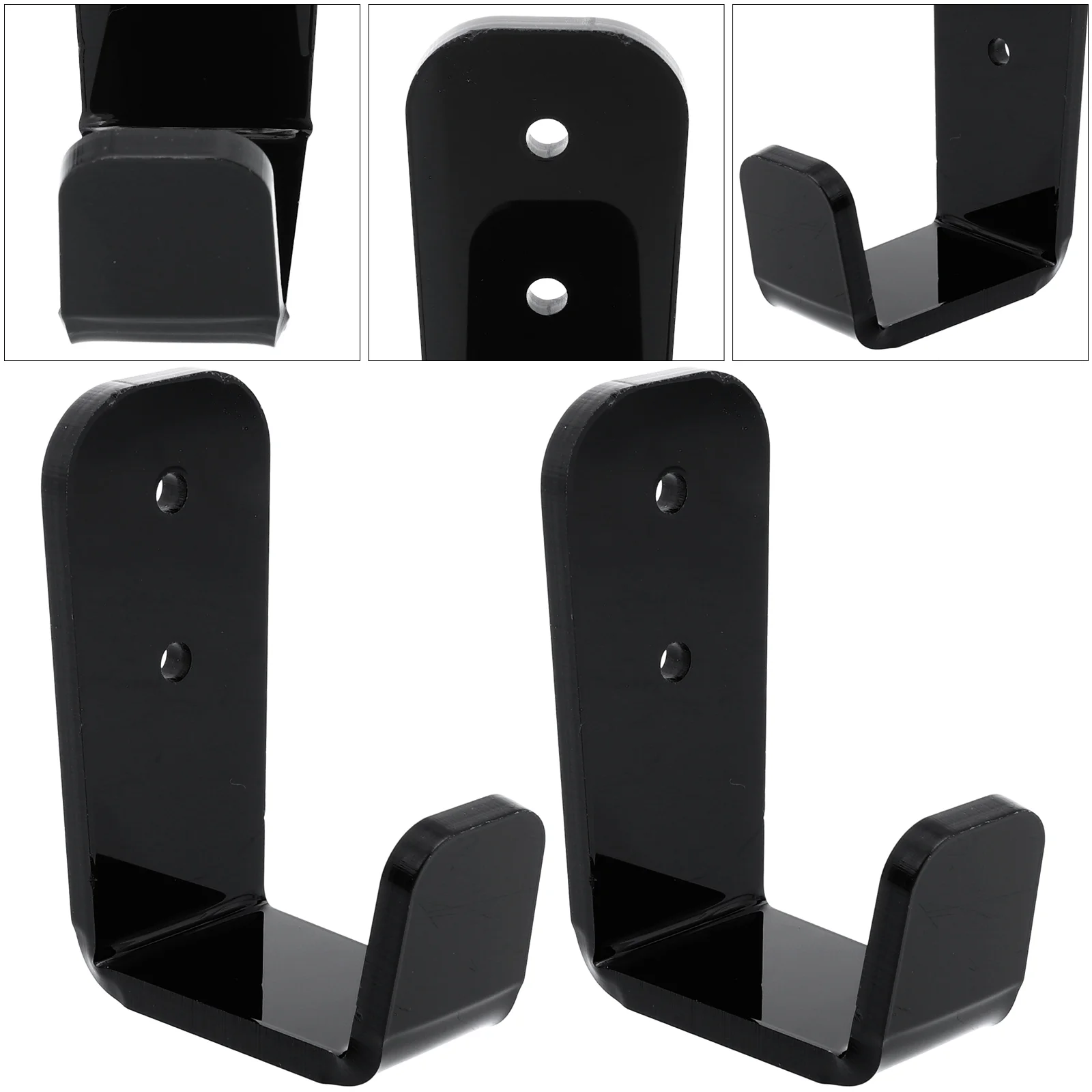 

2 Sets Multi-functional Hanging Stands Hockey Stick Rack Trekking Poles Shelf