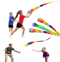 Children’s Parent-child Interaction Hand Throwing Ribbon Rainbow Ball Outdoor Toys Sports Meteor Planet Sandbag Sensory Training