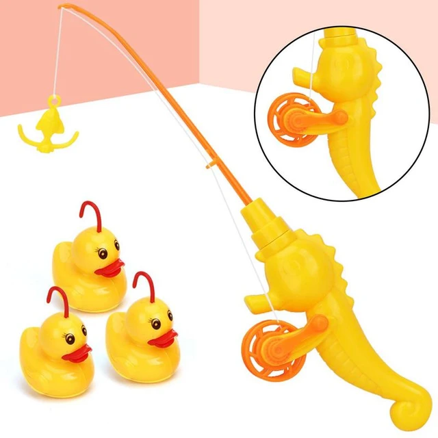 Kids Fishing Bath Toy Duck Fishing Toys 1 Pole and 7 Ducks Indoor Carnival  Party Water Table Fish Toys for Kids Toddler Water To - AliExpress