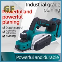 18V Rechargeable Electric Planer Electric Brush arpentry Router Wood Woodworking Trimming Cutting Machine Thicknesser Power Tool 2
