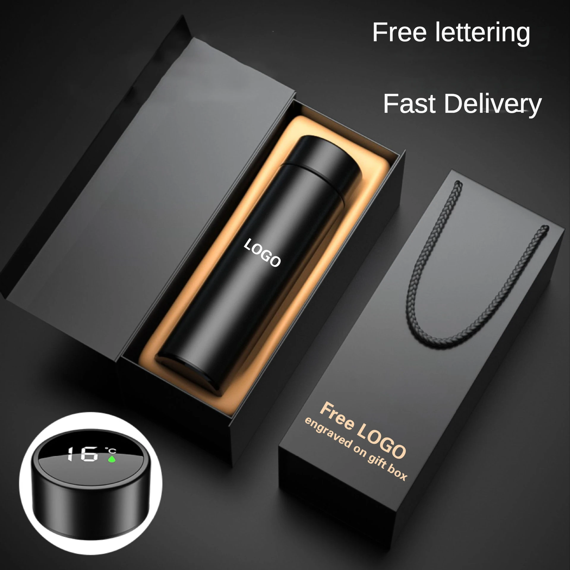 500ml-Smart-Edelstahl-Thermos-LED-Temperatur-Display-Wasser-Flasche ...