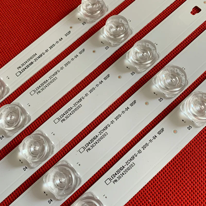 LED Backlight strip 10 Lamp For lt-42m450 42'' TV LED42D10A LED42D10B-ZC14DFG-01 10S1P 5S2P LE42AL88R81A2 LE42U6500TF