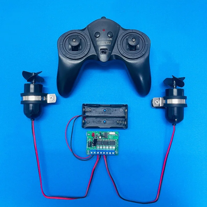 1Set 2.4G 6CH Remote Controller Kit+3-12V ROV Underwater Motor Thruster ...