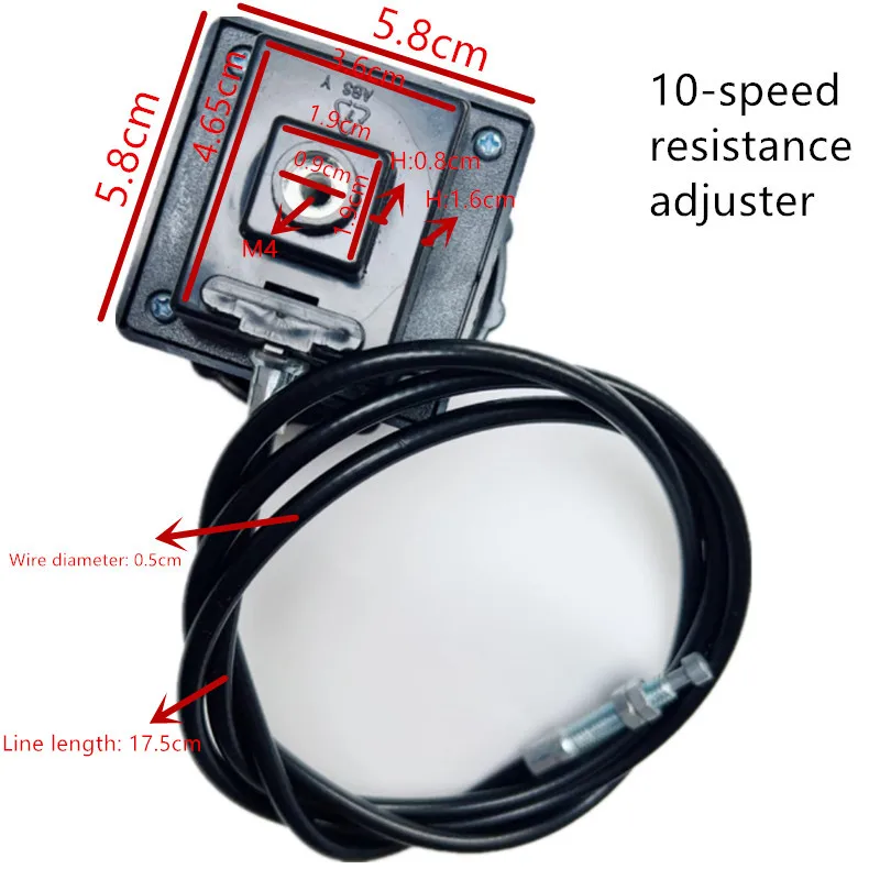 Gym Dynamic Cycle Resistance Adjuster Home Exercise Bike Resistance Fine-Tuning Adjuster With gym accessories