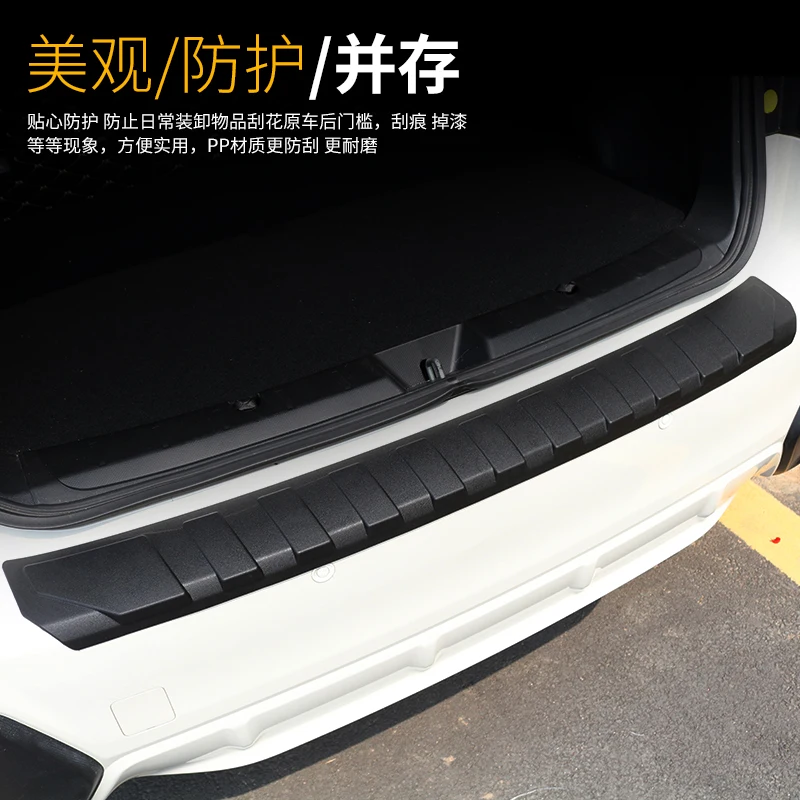 

Car Accessories Car Styling Subaru Forester 2019 2020 Rear Trunk Bumper Protector Rear Scuff Plate Rear Door Sill Pp Stickers