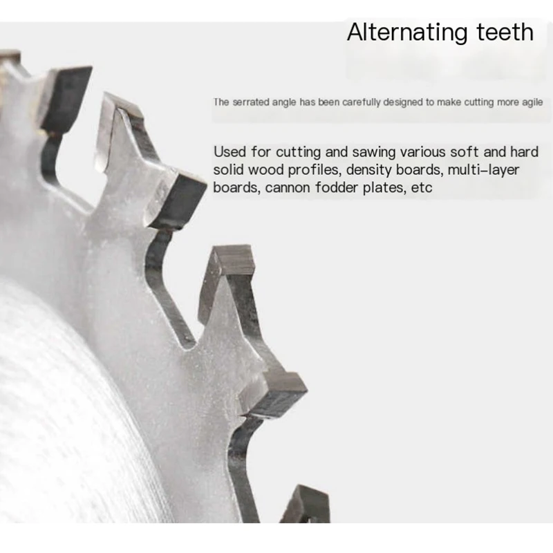 Premium Alloy Double-Sided Carbide Woodworking Saw Blade – 20 Sharp Sawteeth for Precision Wood Cutting