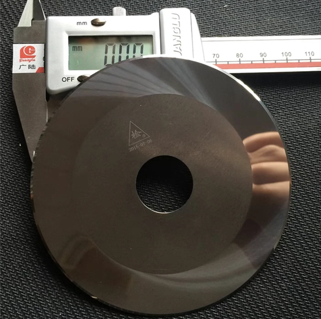 5Pc Tungsten Steel Slitting Round Blade Circular Blades For Paper Tube/Thin Film/Rubber/Tape/Cloth Etc. Cutting ,Accept Custom