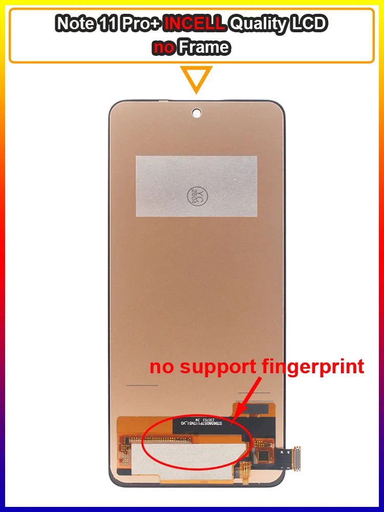 AMOLED LCD Display and Digitizer Replacement Screen