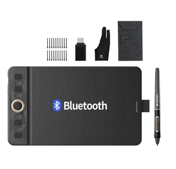 GAOMON WH851 Wireless Graphics Tablet Bluetooth 5.0 Connection 16K Levels Pen Pressure 8x5 Inch Drawing Tablet Android Supported