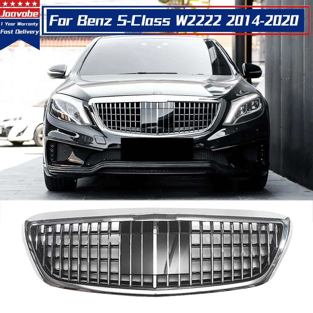 For-Mercedes-Benz-S-Class-W222-2014-2020-S400-S450-S500-S580-S680-Front ...