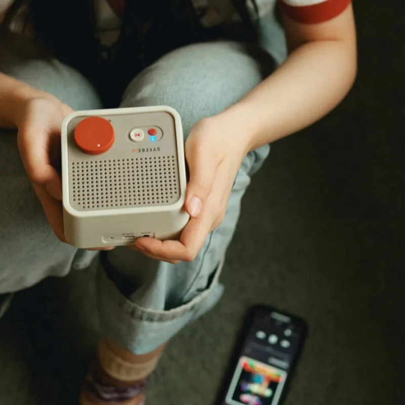 Syitren Mini Bluetooth Speaker N100 Home Portable Wireless Small Audio Simple Ornament Built-in Dual Speaker Stereo Smart Bass bluetooth speaker,portable speaker,mini bluetooth speaker,audio speaker,mini sound box