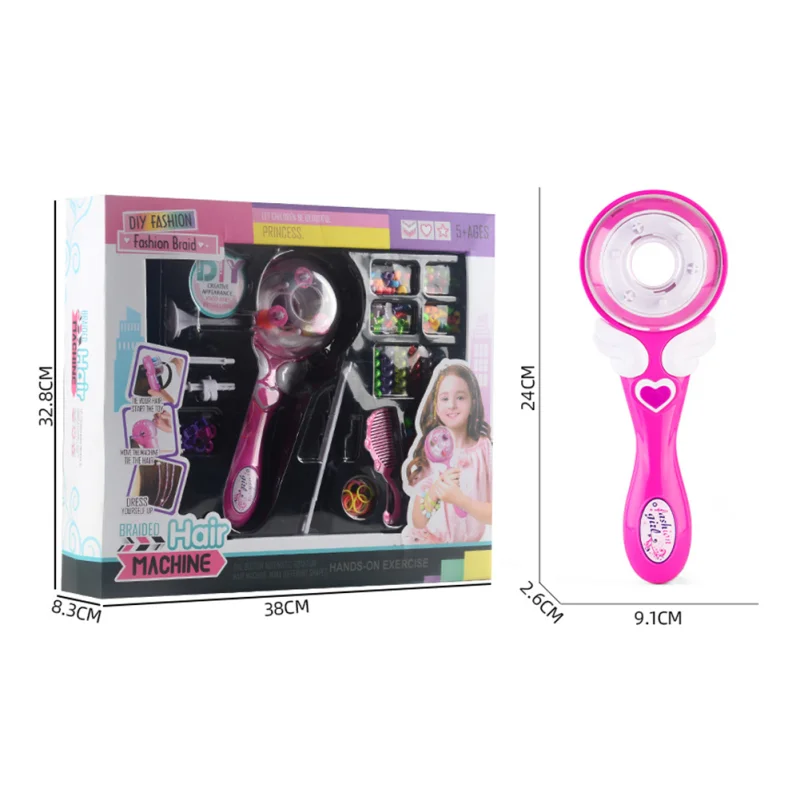 Girls Electric Automatic Hair Braid DIY Stylish Braiding Hairstyle Tool Twist Braider Machine Weave Roller Pretend Kids Toys 6 Girls Electric Automatic Hair Braid DIY Stylish Braiding Hairstyle Tool Twist Braider Machine Weave Roller Pretend Kids Toys 6