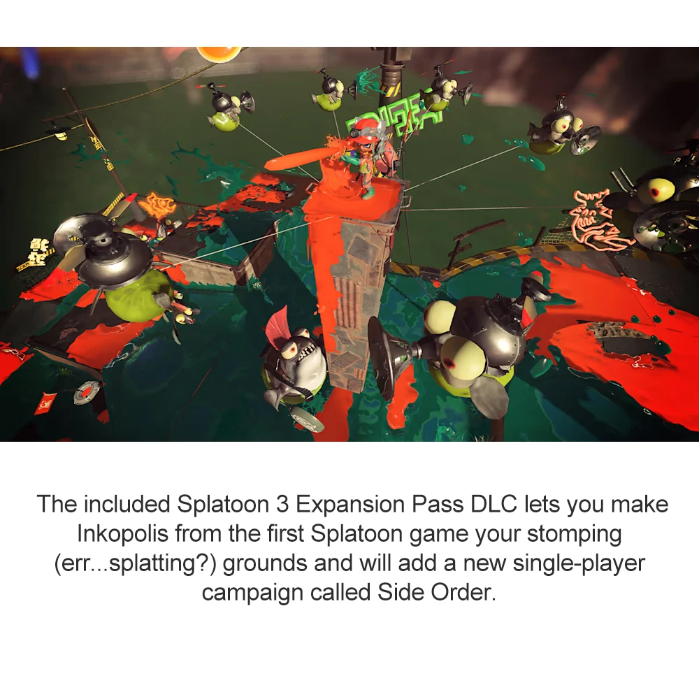 Splatoon Bundle (Game Expansion Pass) Nintendo Switch Game 100