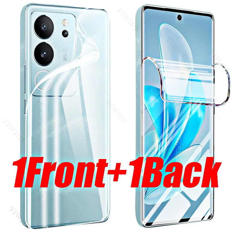 Hydrogel Film Screen Protector with Enhanced Back Safety