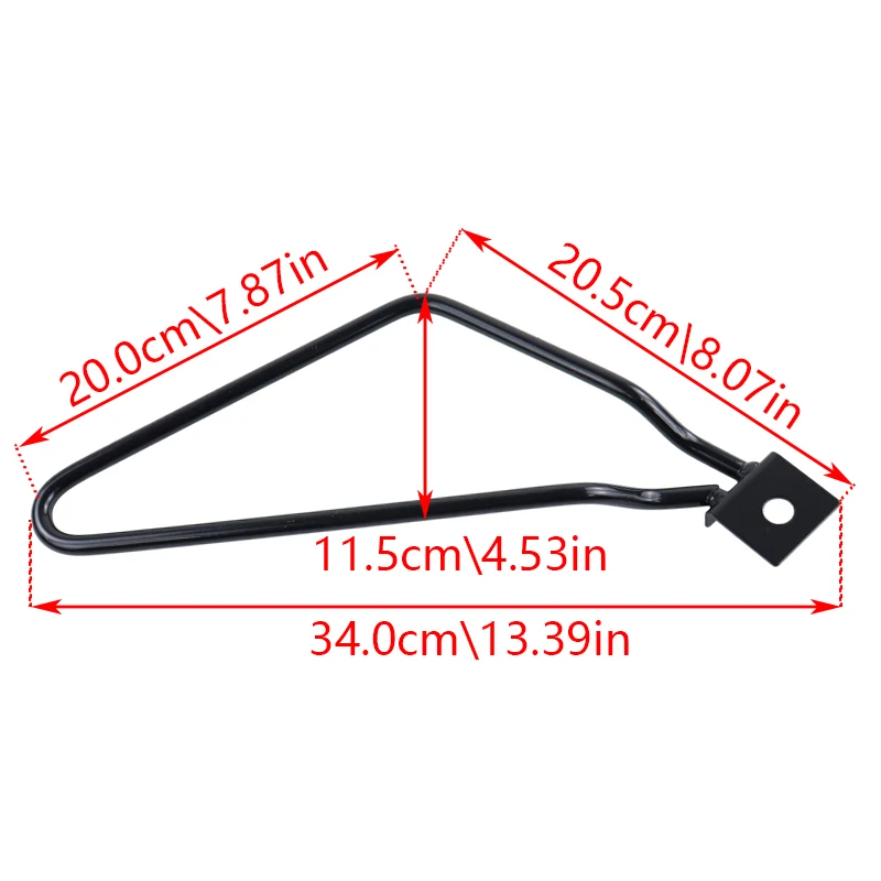 Motorcycle Accessories Retro Saddlebag Support Guard Bars Side Box Mounts Brackets For Harley Sportster XL R Lron 883 1200 48 72