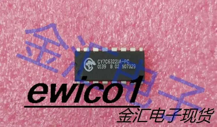 

10pieces Original stock CY7C63221A-PC 16.DIP16