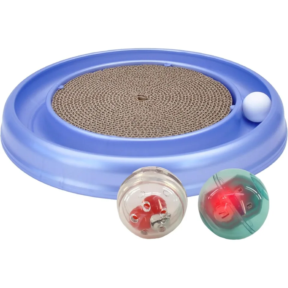 Turbo Pet Cat Toy Bundle with Interactive Balls
