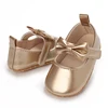 Fashionable Series Baby Shoes Girl Baby Cute Bow PU Princess Shoes Soft Cloth Sole Comfortable Walking Shoes Spring and Autumn 4