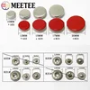 Meetee 20/50Sets 12/15/17mm Snap Fastener Press Stud Button for Clothing Snaps Buttons DIY Clothes Hand Sewing Accessories 3