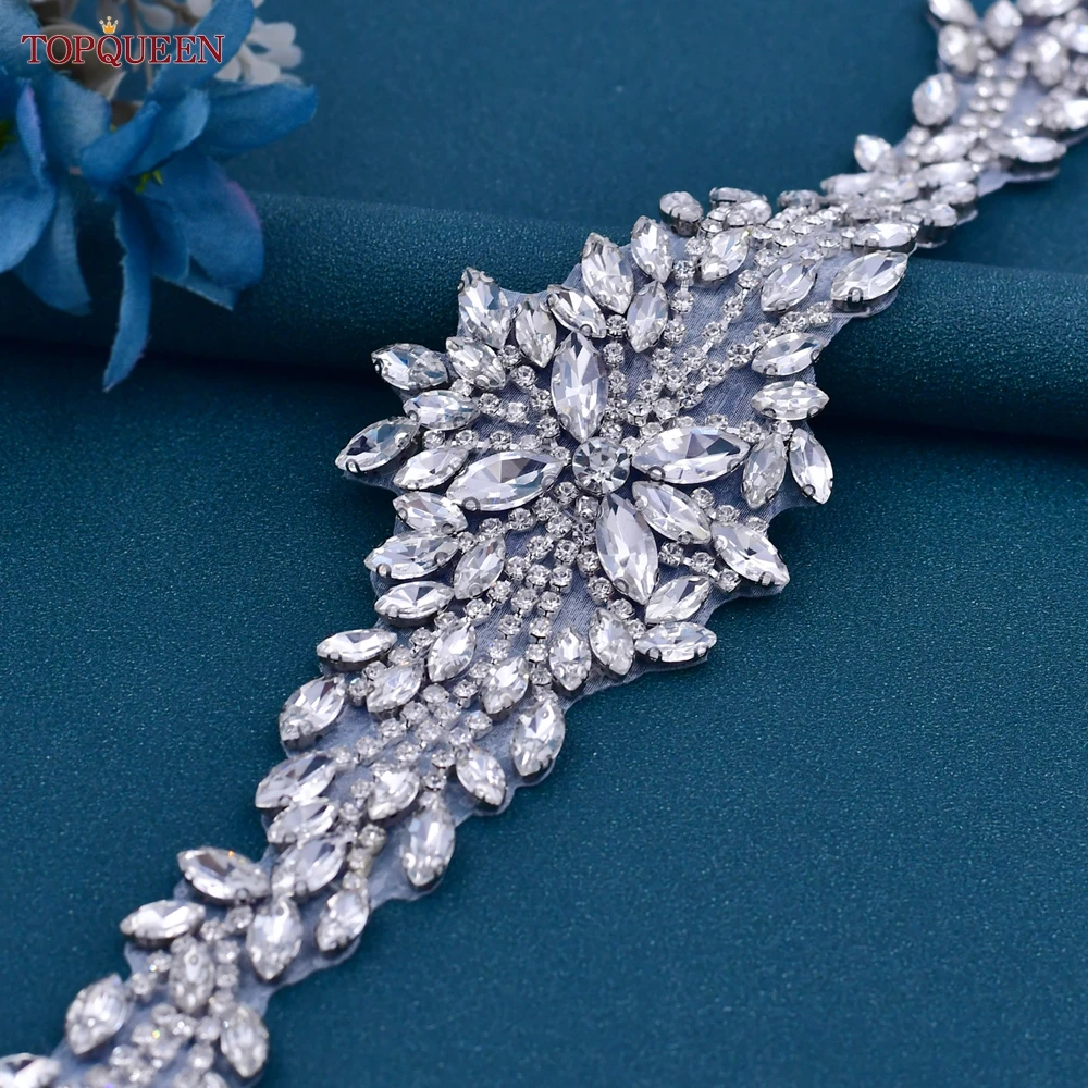 Wedding Belts Bride Beaded Bridal Dress Sash Luxury Rhinestone Jewel Women's Accessories Gown Decoration Girdles