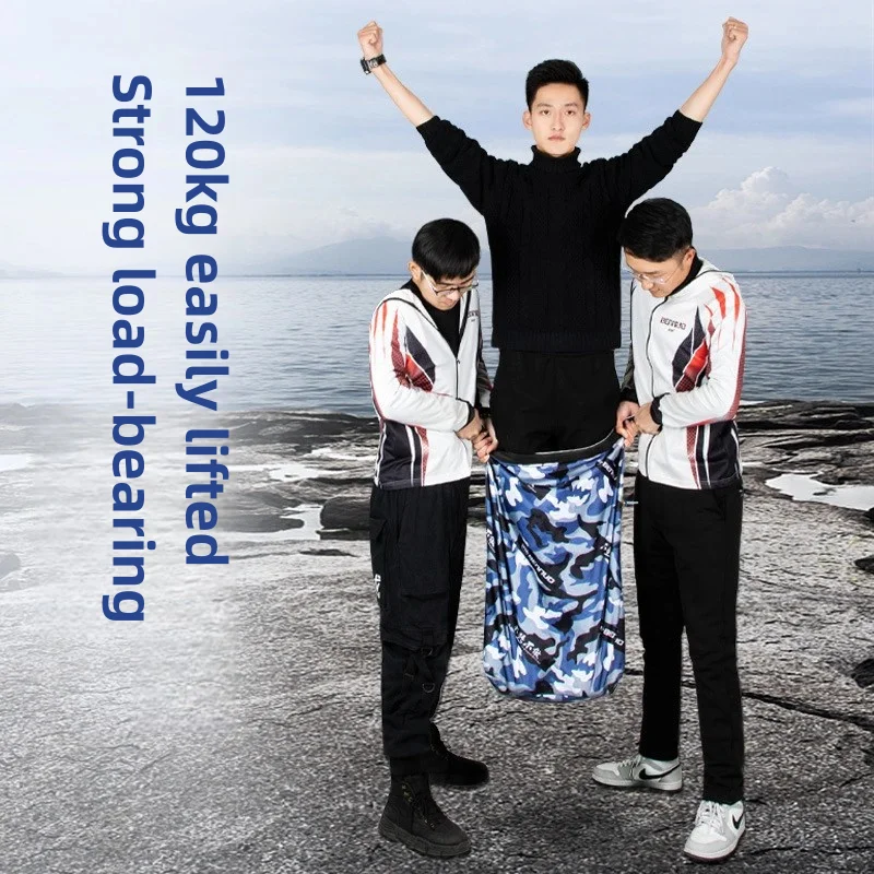 Thickened Live Fish Bag Fish Carrying Bag Field Fishing Special Oxygenation Portable Folding Catching Protection Bucket