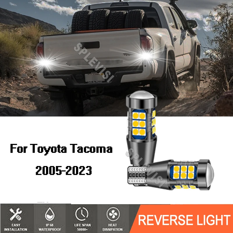 

Backup Light LED Bulb Canbus DC12V 6000K White For Toyota Tacoma 2005 2006 2007 2008 2009 2010 2011 2012 2013 2014 2015 -2023