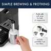 Manual Espresso Machine, Latte & Cappuccino Maker, 15 Bar Pump Pressure + Milk Frothier Steam Wand, Coffee Maker 3